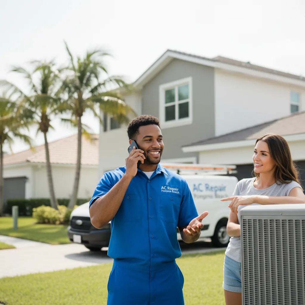 AC Repair Pompano Beach customer support in Huntington Woods